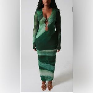 Brand NEW; Never worn; Farai London: Delphine Cut Out Dress SIZE: Small